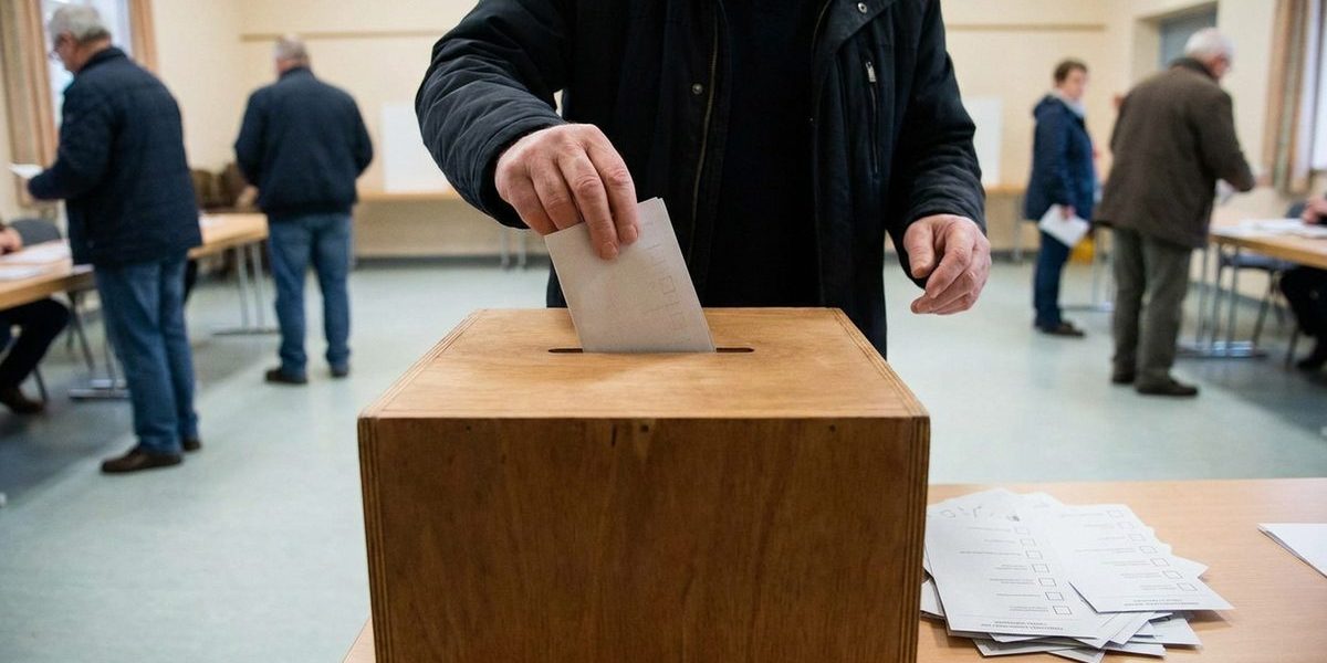 Schweizer Abstimmungslokal, direkte Demokratie Volksabstimmung