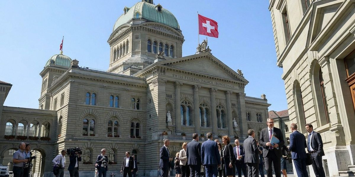 Bundeshaus Bern Schweiz Parlament CO2-Gesetz