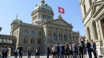 Bundeshaus Bern Schweiz Parlament CO2-Gesetz