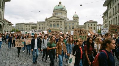 Klimastreik Demo in Bern 2019 mit Tausenden Teilnehmenden